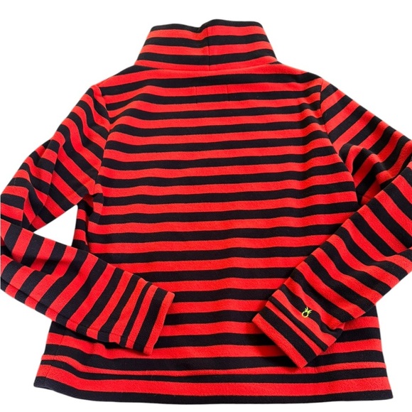 Dudley Stephens size medium navy and red pullover fleece excellent condition - Picture 3 of 5